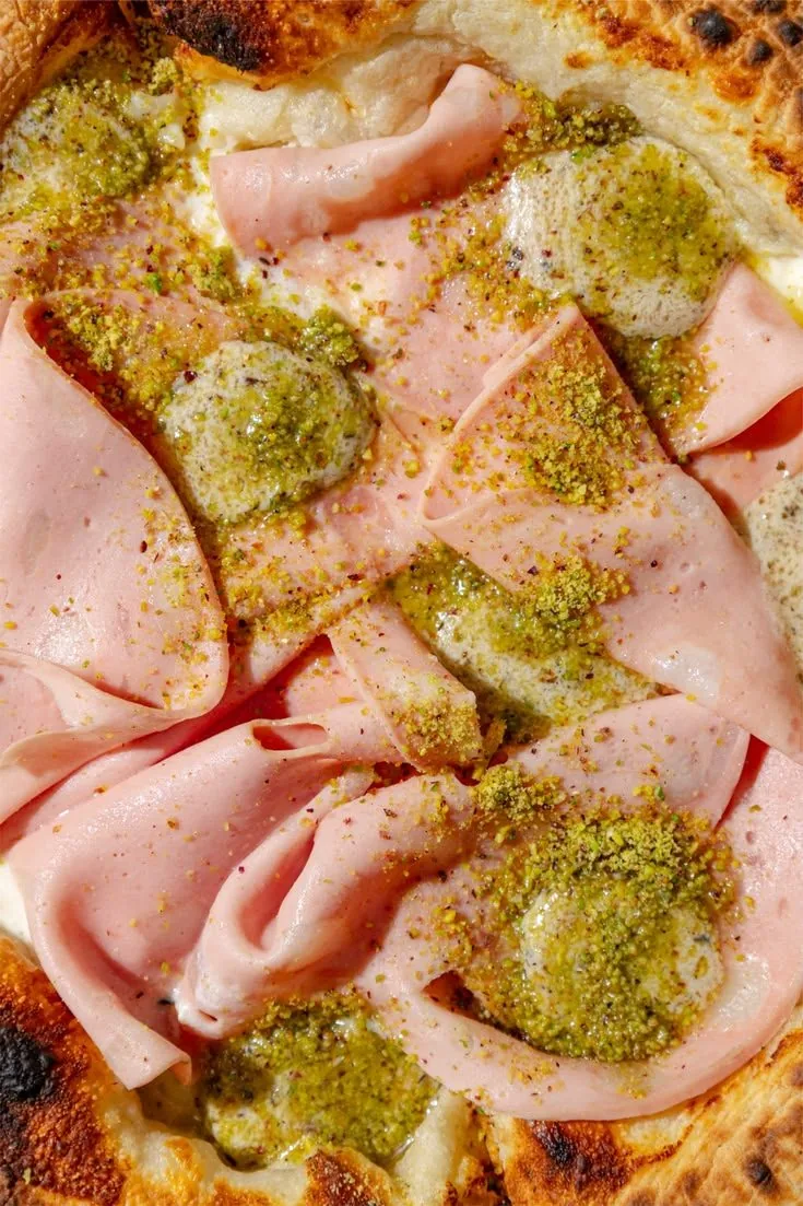 Pasta au pesto de pistache à partager